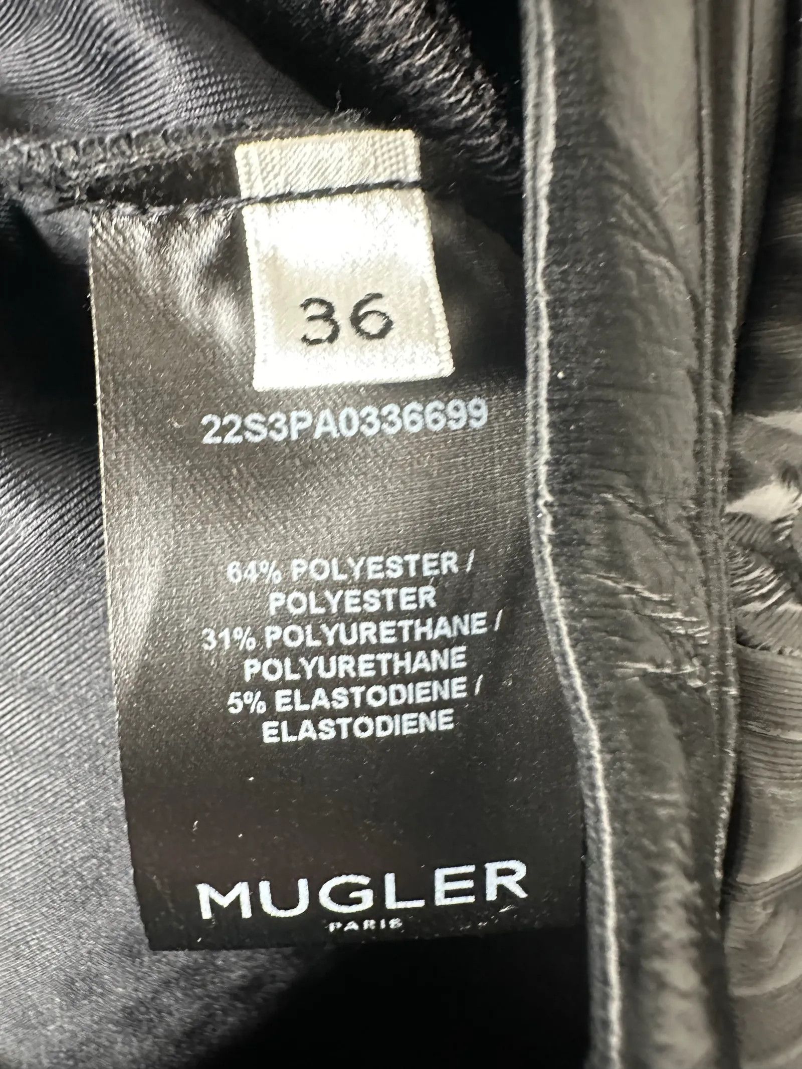 Mugler Mugler Tights Size 26" / US 2 / IT 38 - 3 Thumbnail