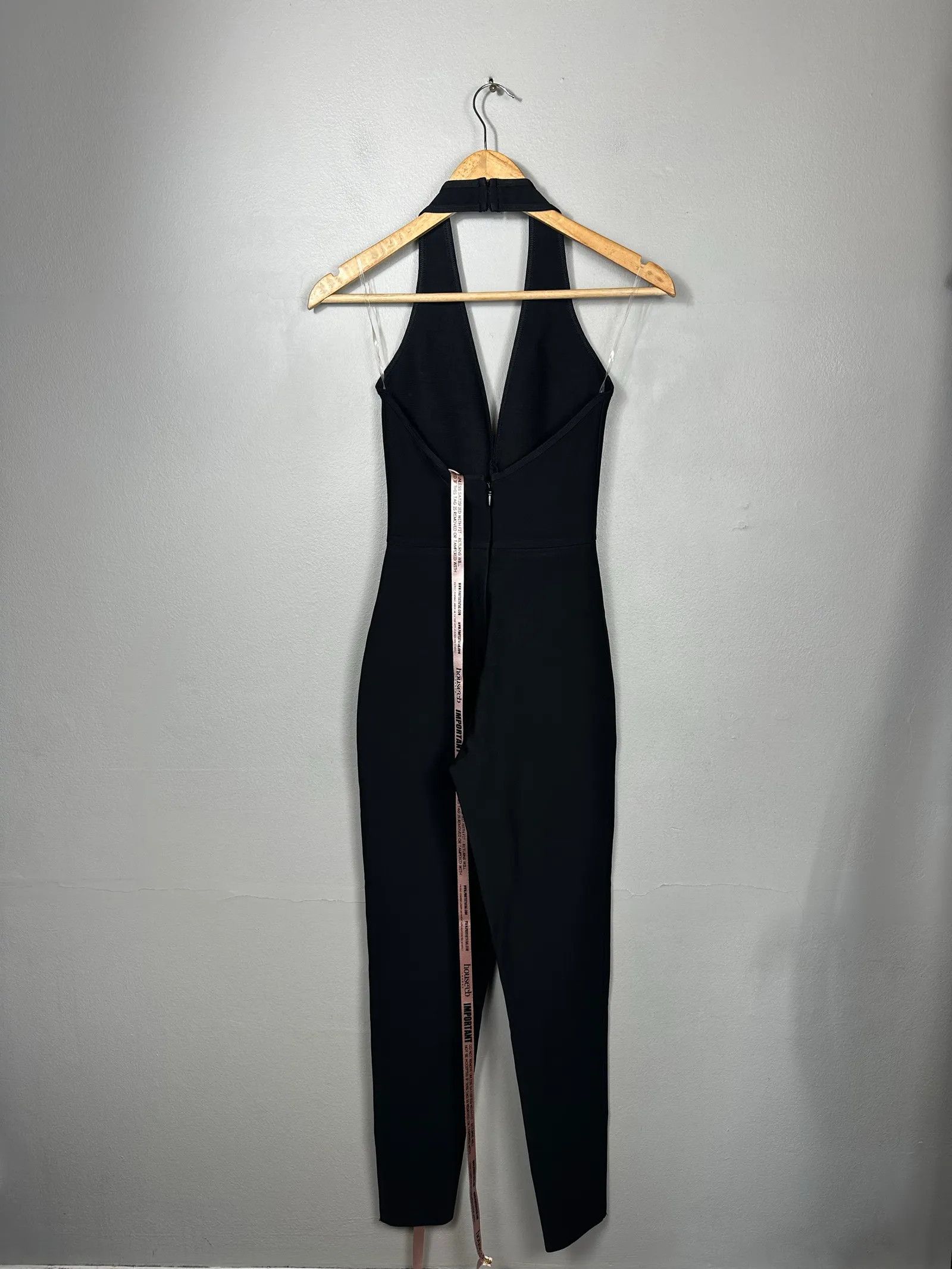 House of CB House Of Cb Anaise Black Jumpsuit Size 25" / US 0 / IT 36 - 4 Thumbnail