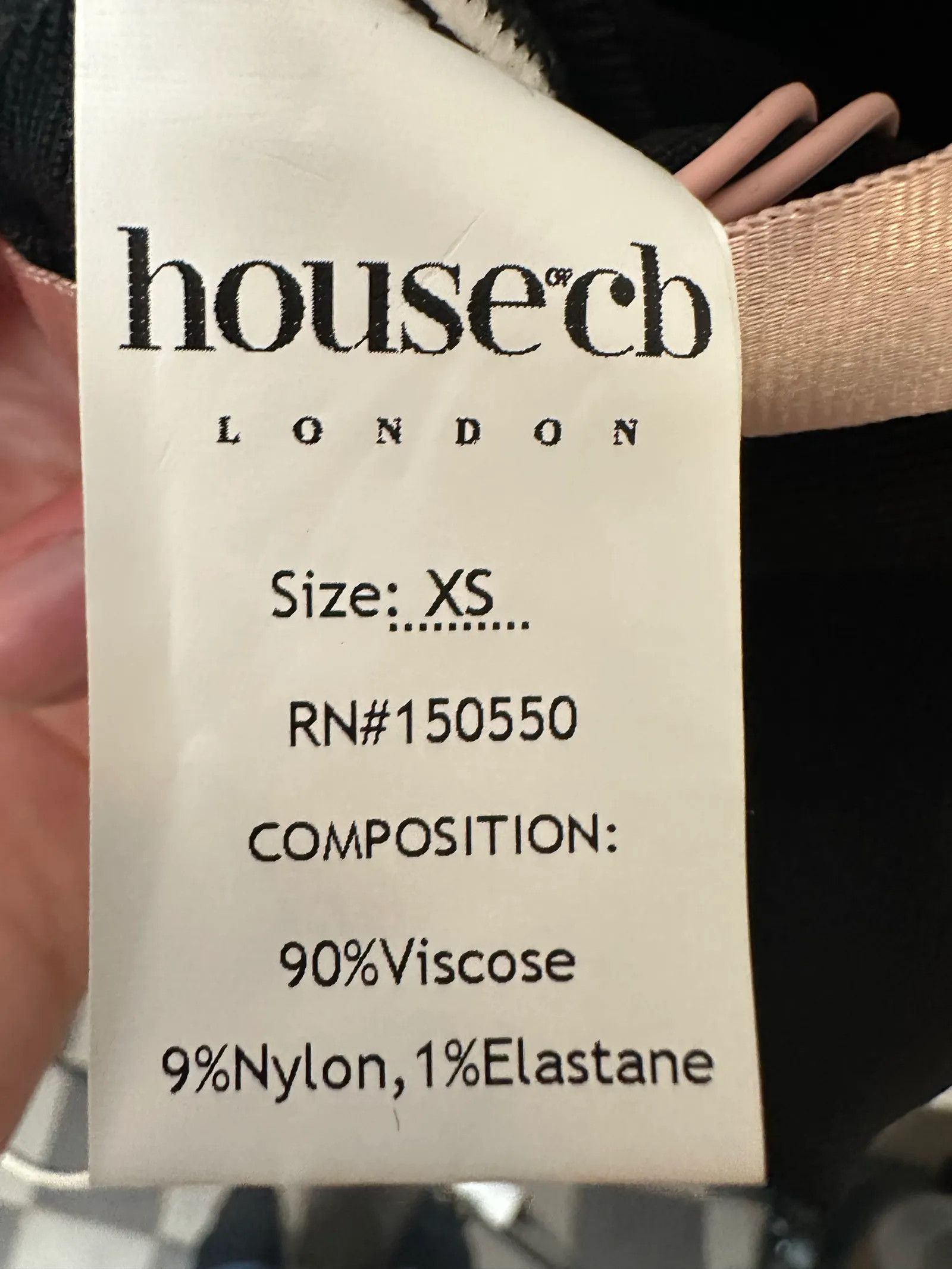 House of CB House Of Cb Anaise Black Jumpsuit Size 25" / US 0 / IT 36 - 3 Thumbnail