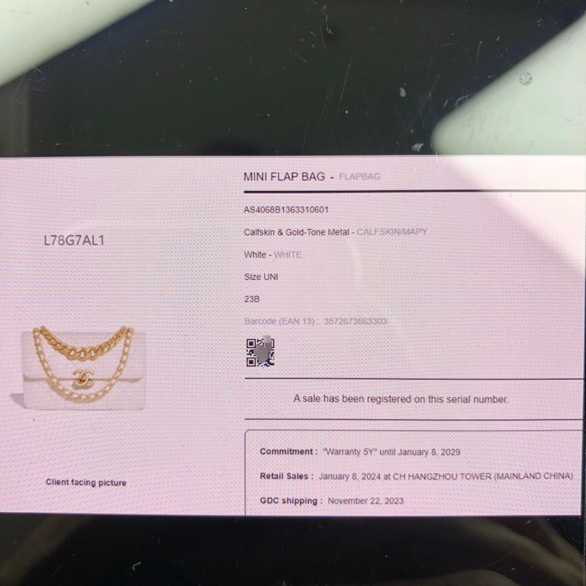 Chanel Pre-loved Bag Very good condition Size ONE SIZE - 9 Thumbnail