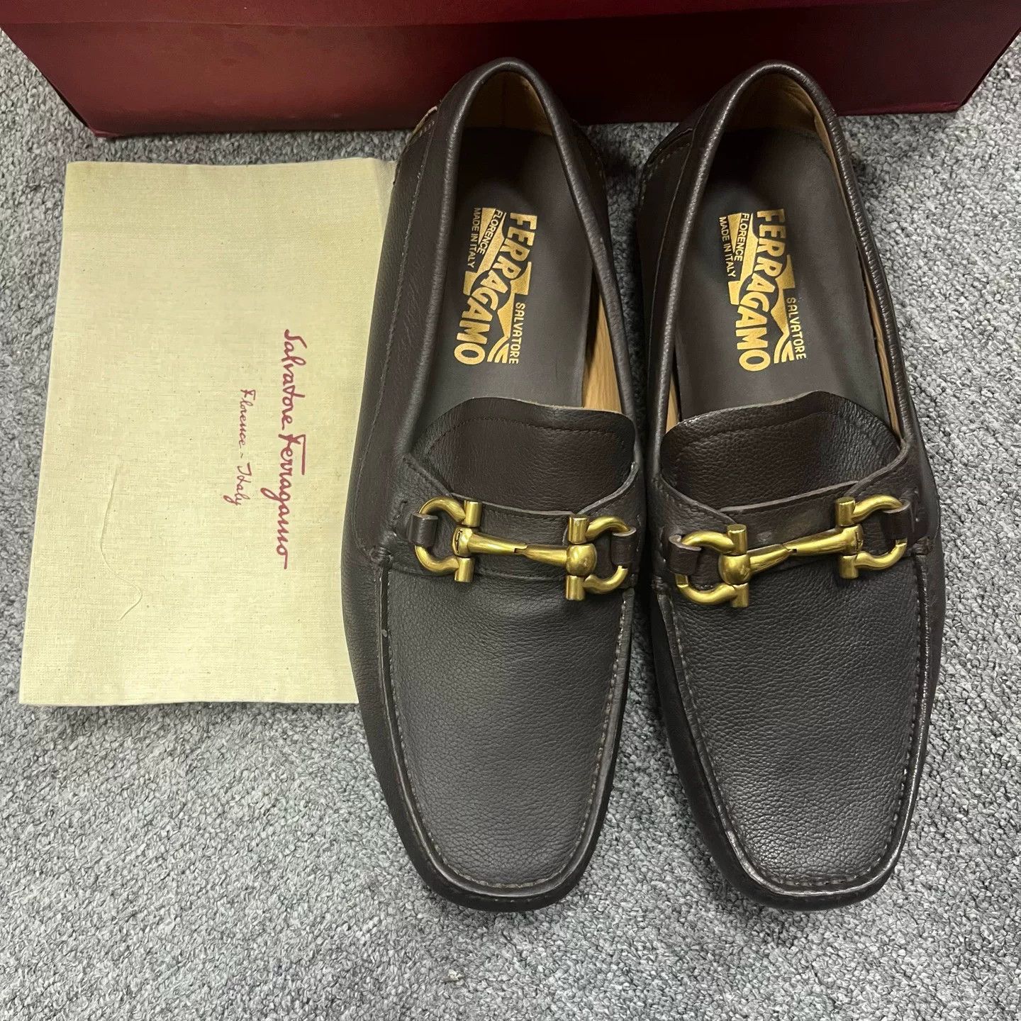Salvatore Ferragamo Salvatore Ferragamo Casual Brown Lowtop Sneakers 7.5 Women Size US 7.5 / IT 37.5 - 3 Thumbnail