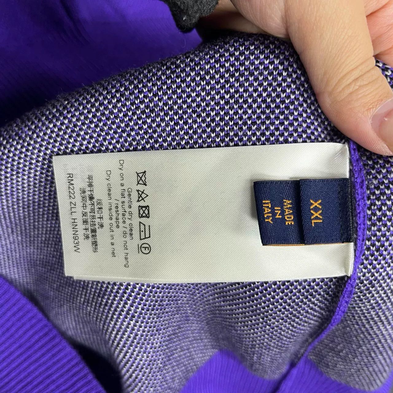 Louis Vuitton Louis Vuitton Retro Purple Sweater M Men Size US M / EU 48-50 / 2 - 6 Thumbnail