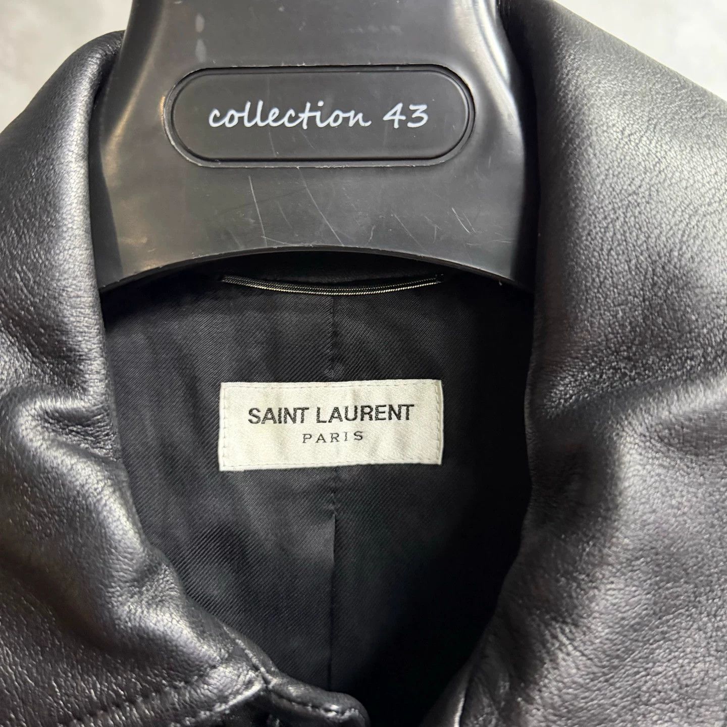 Saint Laurent Paris Saint Laurent Paris Black T-Shirt 46 Women Size L / US 10 / IT 46 - 3 Thumbnail