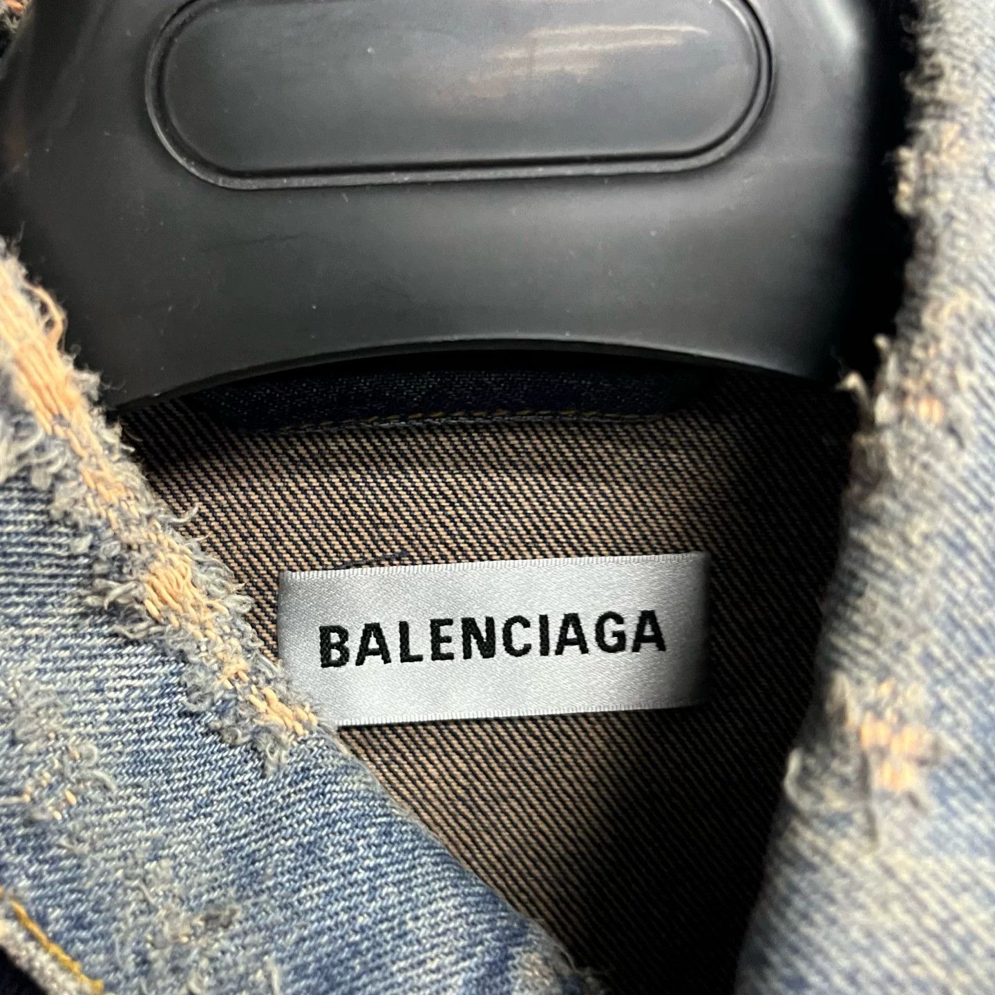 Balenciaga Balenciaga Retro Denim Hoodie 34 Men Size US XS / EU 42 / 0 - 4 Thumbnail