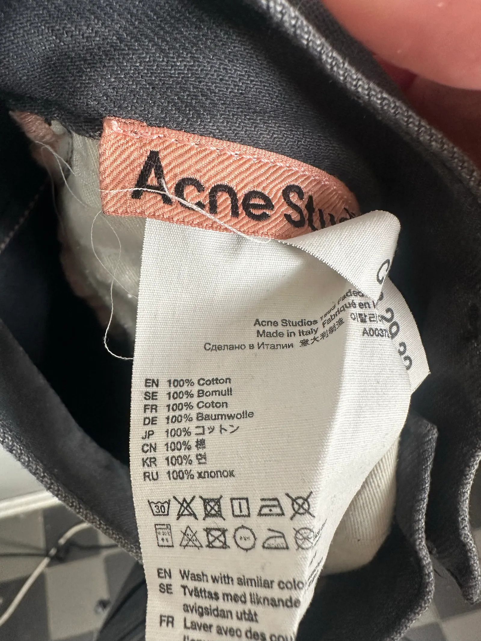 Acne Studios Acne Studios Jeans Size 29" - 3 Thumbnail