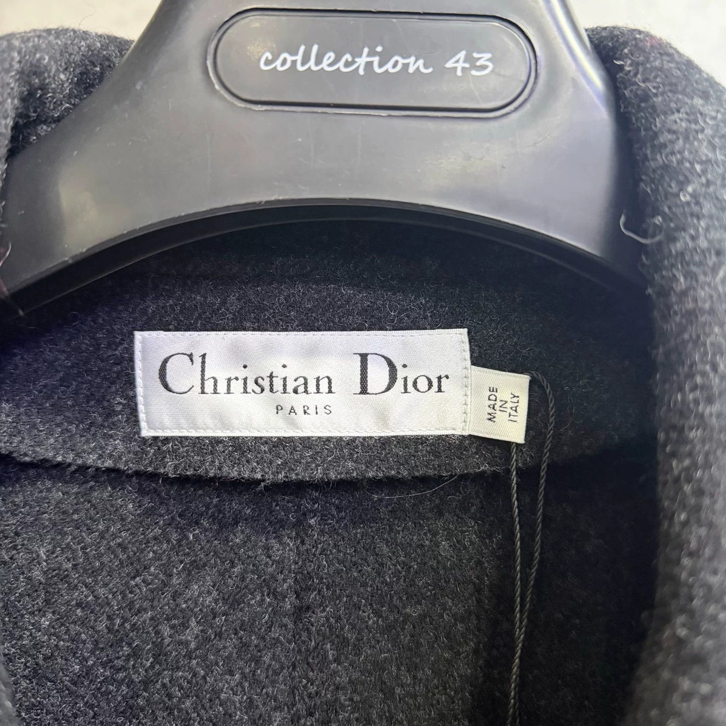 Dior Dior Wool Gray T-Shirt 34 Women Size XS / US 0-2 / IT 36-38 - 2 Thumbnail
