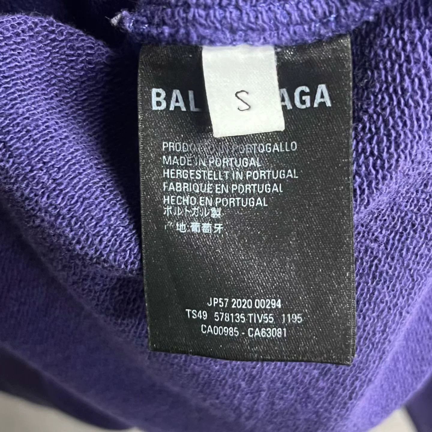 Balenciaga Balenciaga Retro Blue Hoodie XS Men Size US XS / EU 42 / 0 - 4 Thumbnail