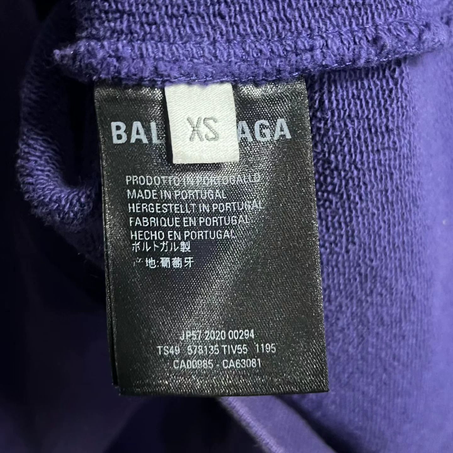 Balenciaga Balenciaga Retro Blue Hoodie XS Men Size US XS / EU 42 / 0 - 3 Thumbnail