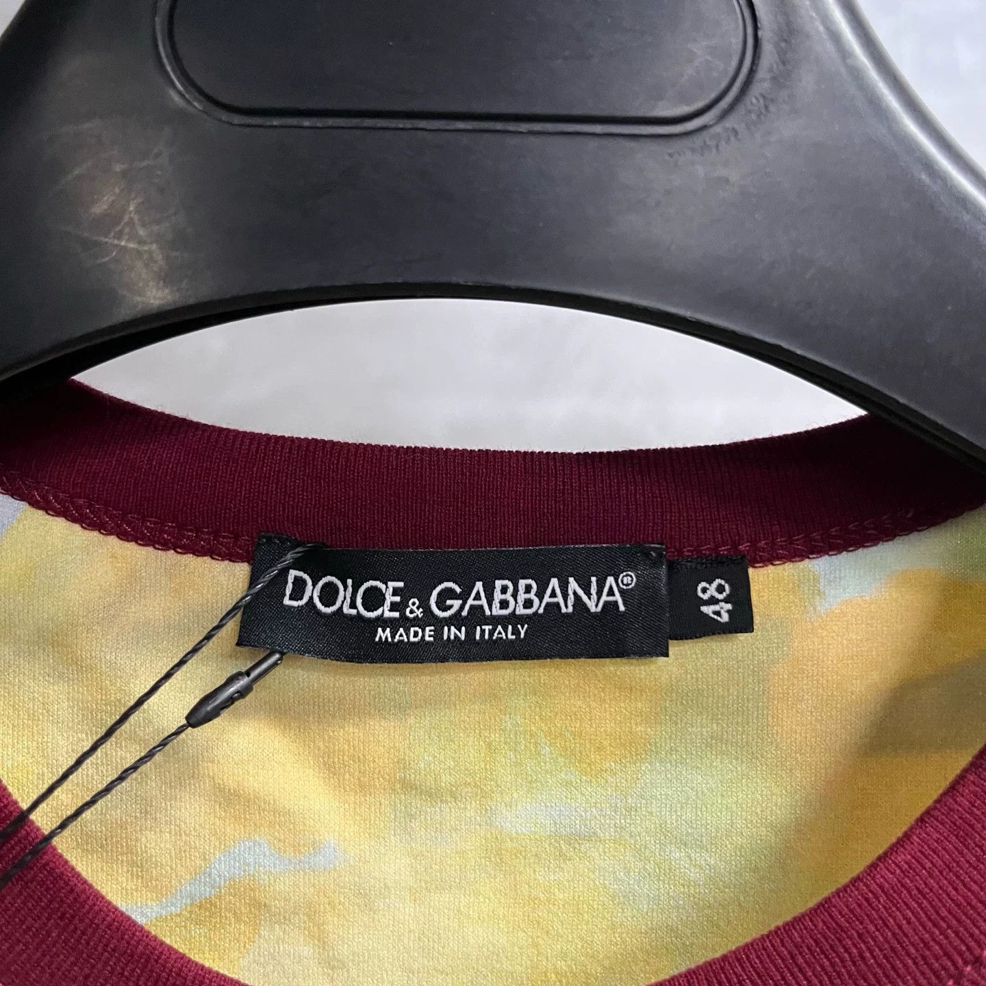 Dolce & Gabbana Dolce & Gabbana Printed Graphic Multi T-Shirt 48 Women Size XL / US 12-14 / IT 48-50 - 2 Thumbnail