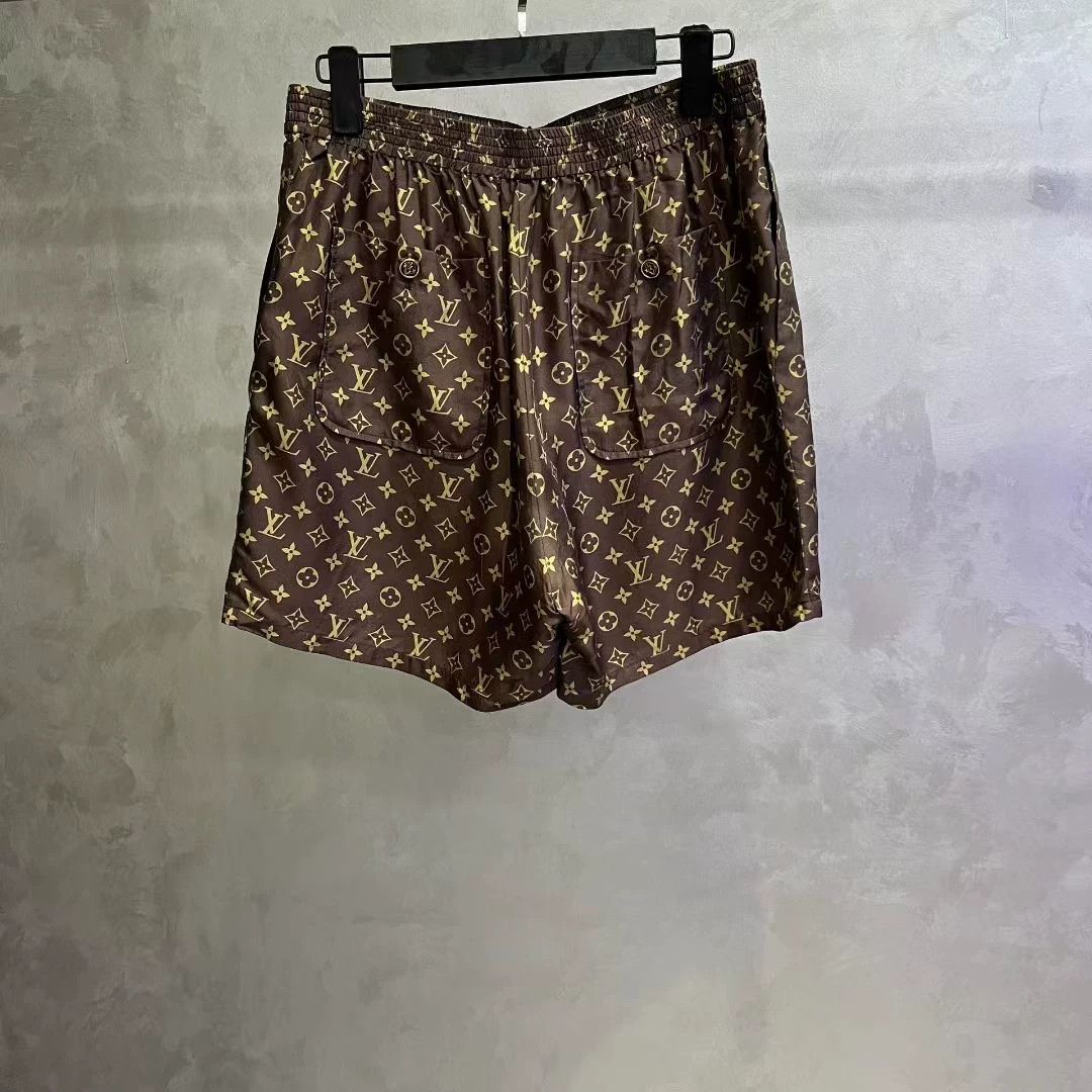 Louis Vuitton Louis Vuitton Silk Brown T-Shirt 40 Women Size M / US 6-8 / IT 42-44 - 5 Thumbnail