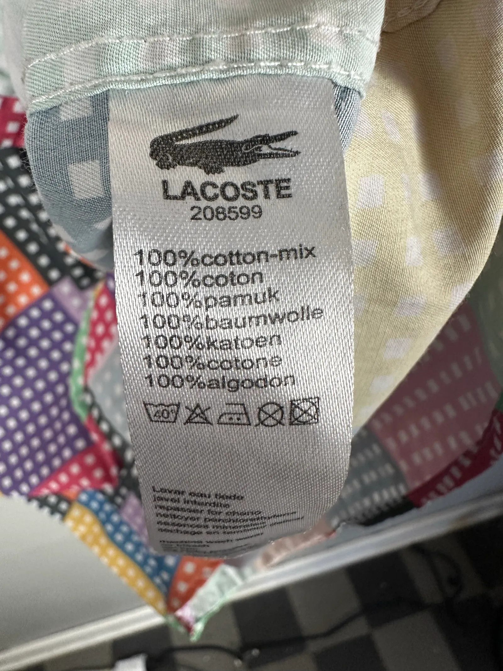 Lacoste Lacoste Shirt Size L / US 10 / IT 46 - 3 Thumbnail