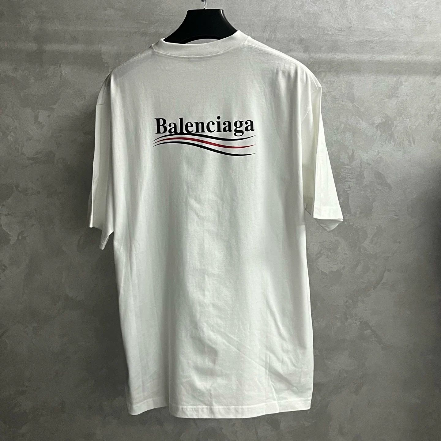 Balenciaga Balenciaga Drop-Shoulder Cotton White Hoodie S Men Size US S / EU 44-46 / 1 - 2 Thumbnail