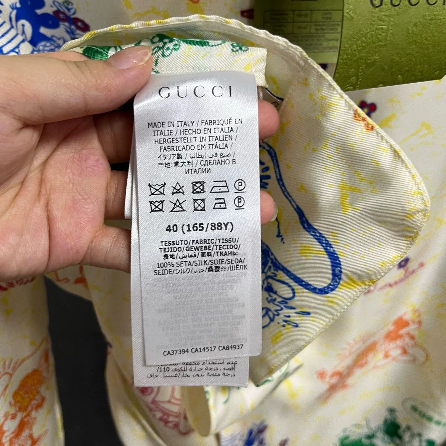 Gucci Gucci Collab White T-Shirt 40 Women Size M / US 6-8 / IT 42-44 - 4 Thumbnail