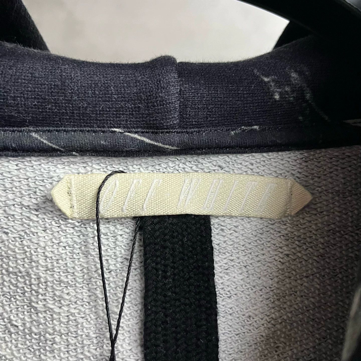 Off-White Off-White Printed White Hoodie M Men Size US M / EU 48-50 / 2 - 2 Thumbnail