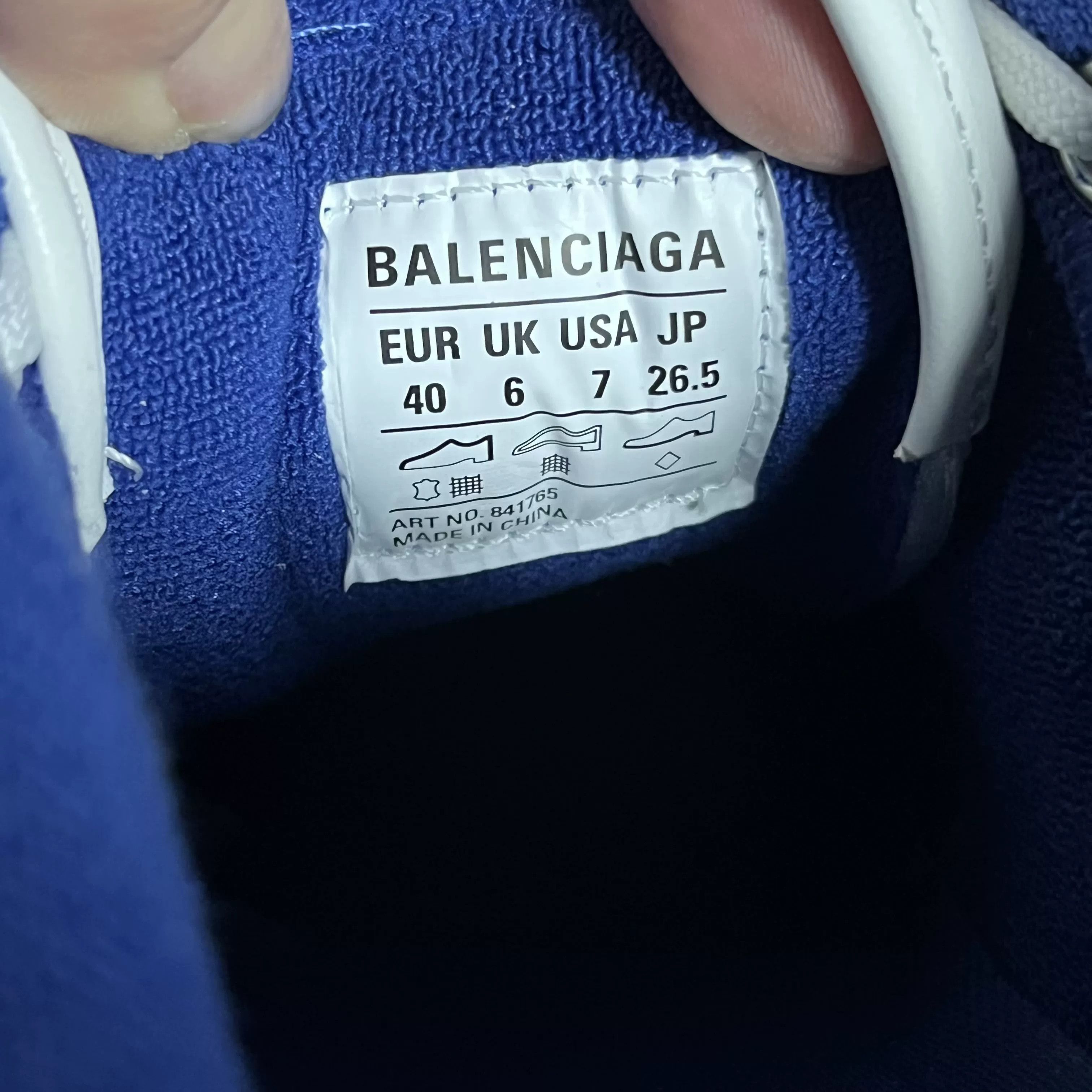 Balenciaga Balenciaga Leather White Lowtop Sneakers 40 Women Size US 9 / IT 39 - 6 Thumbnail
