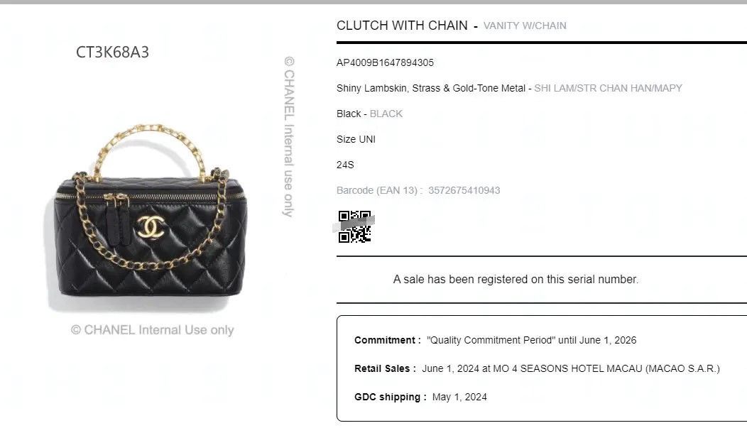 Chanel Pre-loved Bag Very good condition Size ONE SIZE - 9 Thumbnail