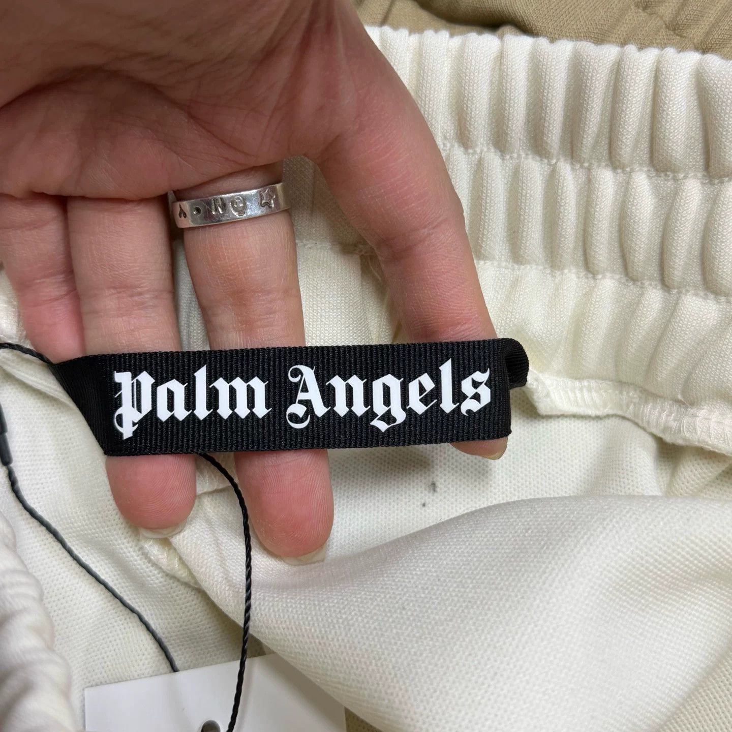 Palm Angels Palm Angels Striped White Hoodie L Men Size US L / EU 52-54 / 3 - 2 Thumbnail