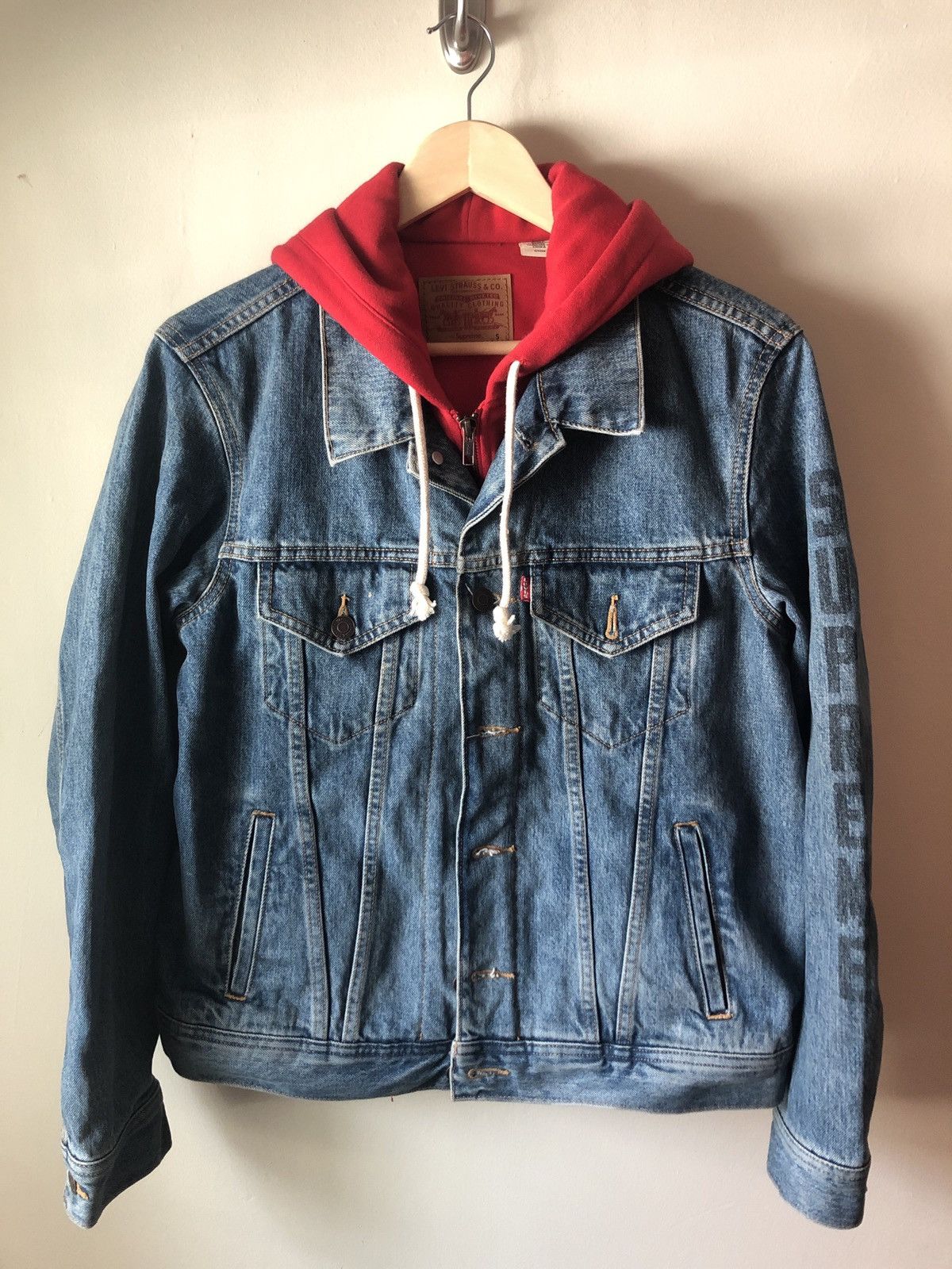 Levi's × Supreme Supreme®/Levi's® Hood Trucker Jacket | Grailed