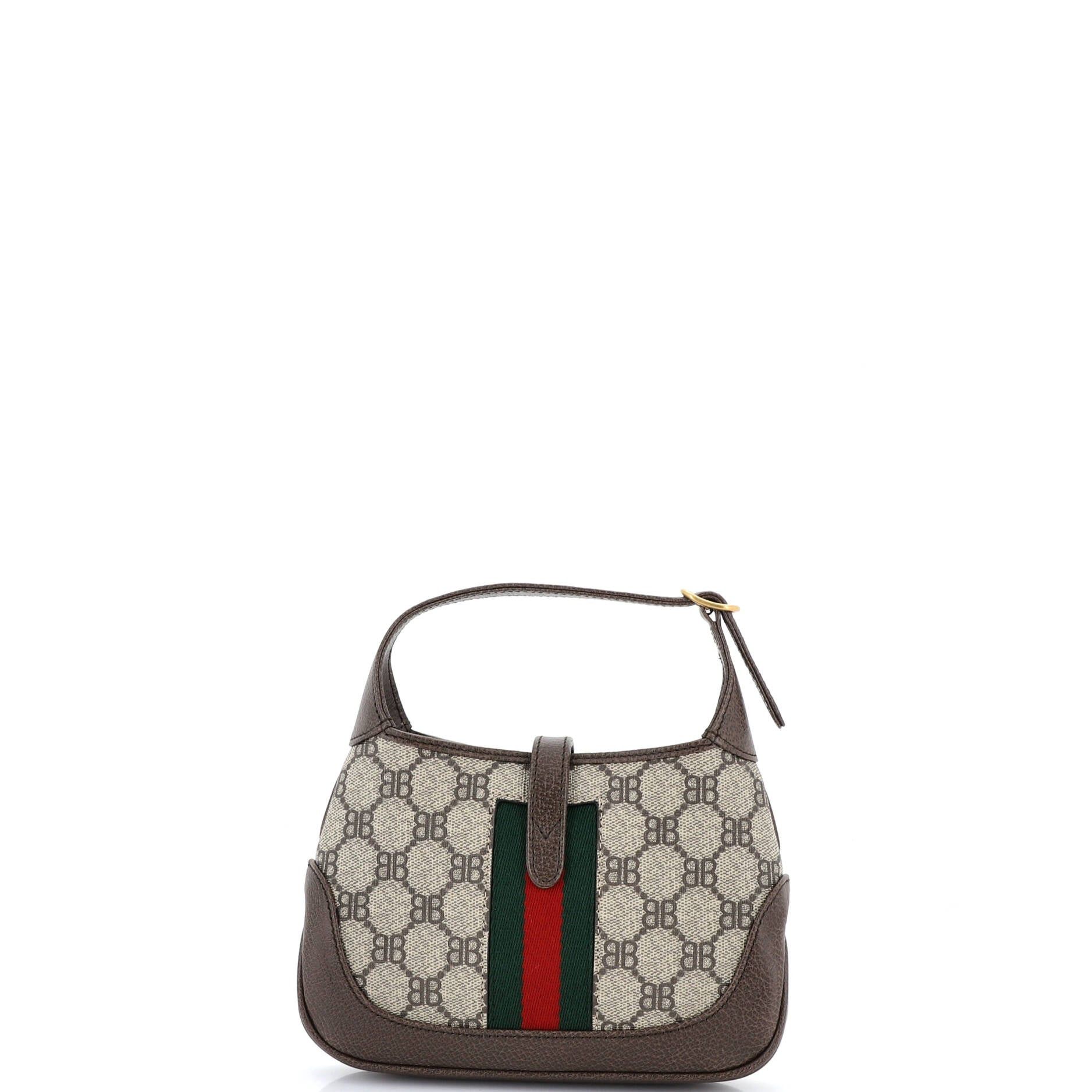 Balenciaga x Gucci The Hacker Project Jackie 1961 Hobo Size ONE SIZE - 3 Thumbnail