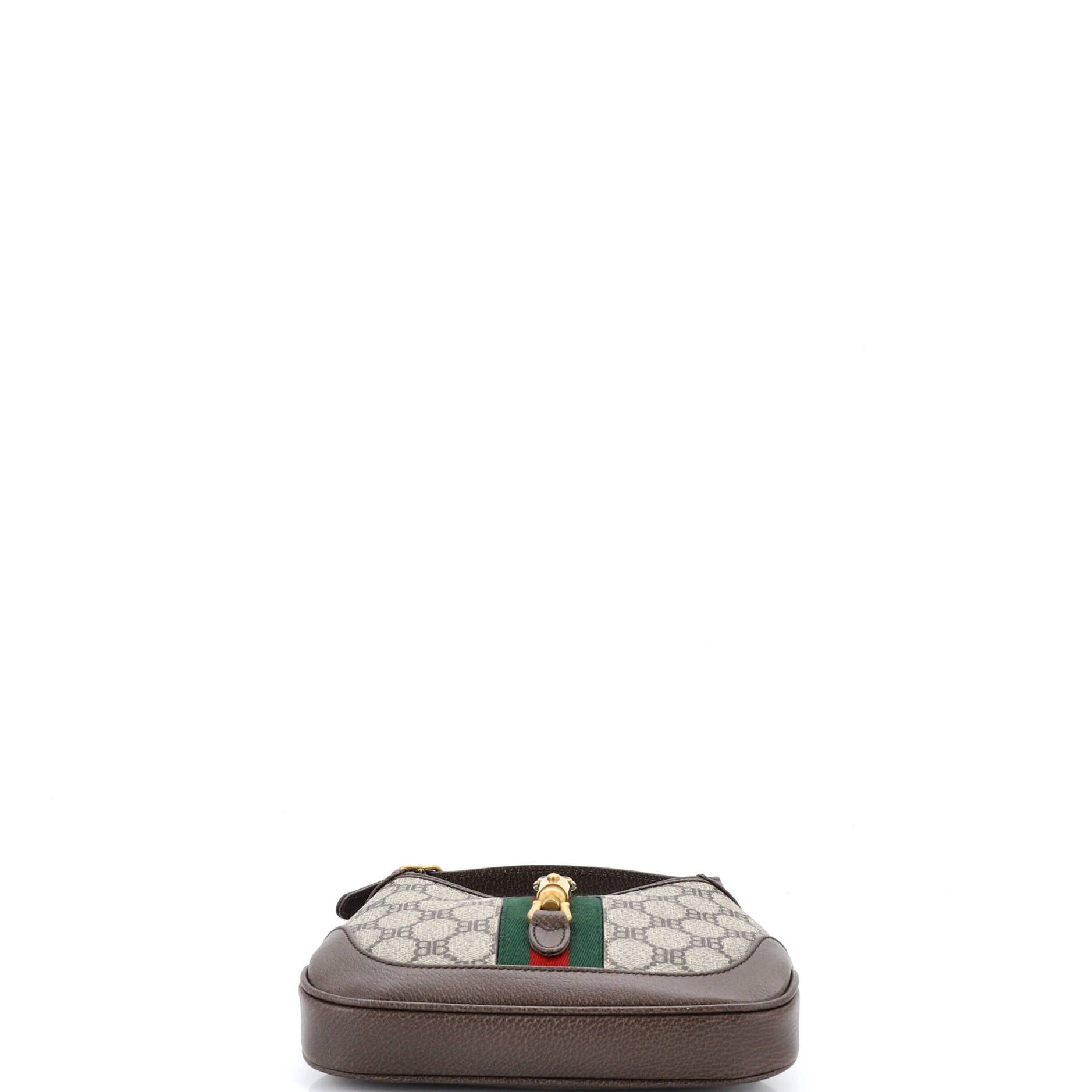 Balenciaga x Gucci The Hacker Project Jackie 1961 Hobo Size ONE SIZE - 4 Thumbnail