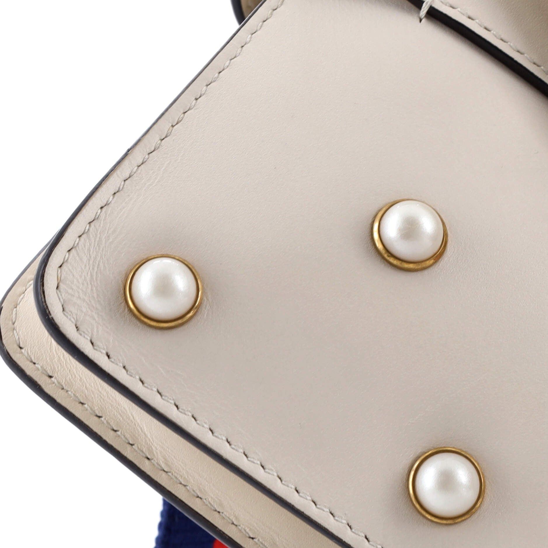 Gucci Broadway Pearly Bee Shoulder Bag Size ONE SIZE - 7 Thumbnail