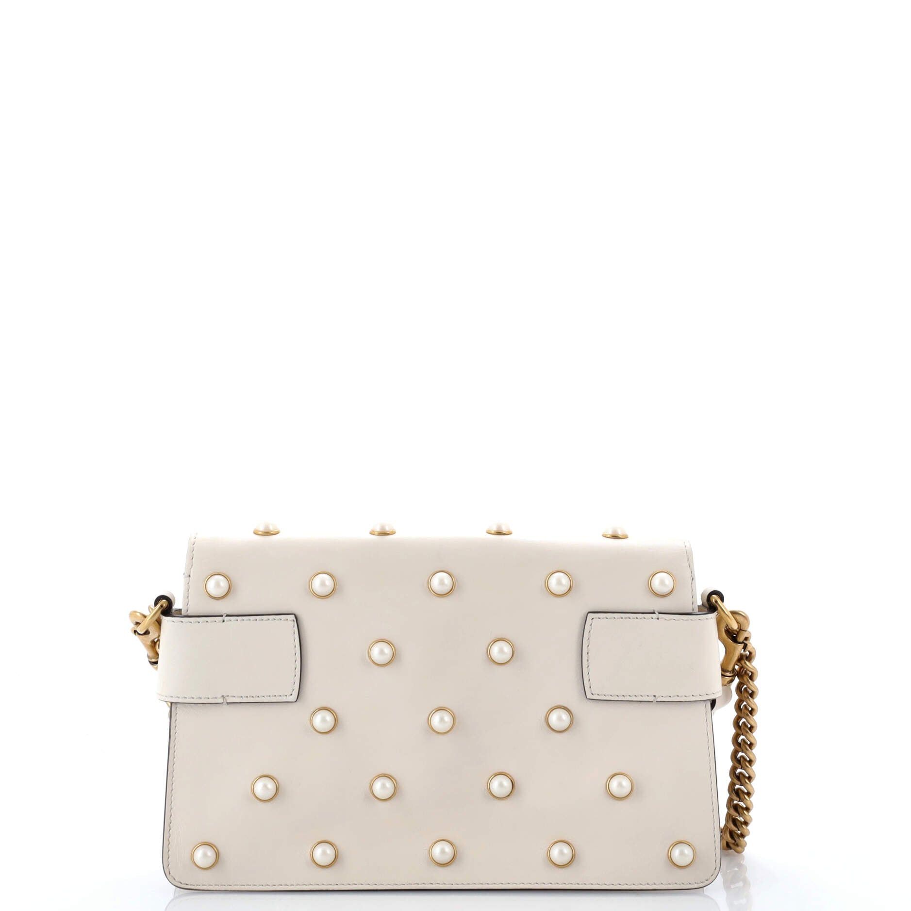 Gucci Broadway Pearly Bee Shoulder Bag Size ONE SIZE - 3 Thumbnail