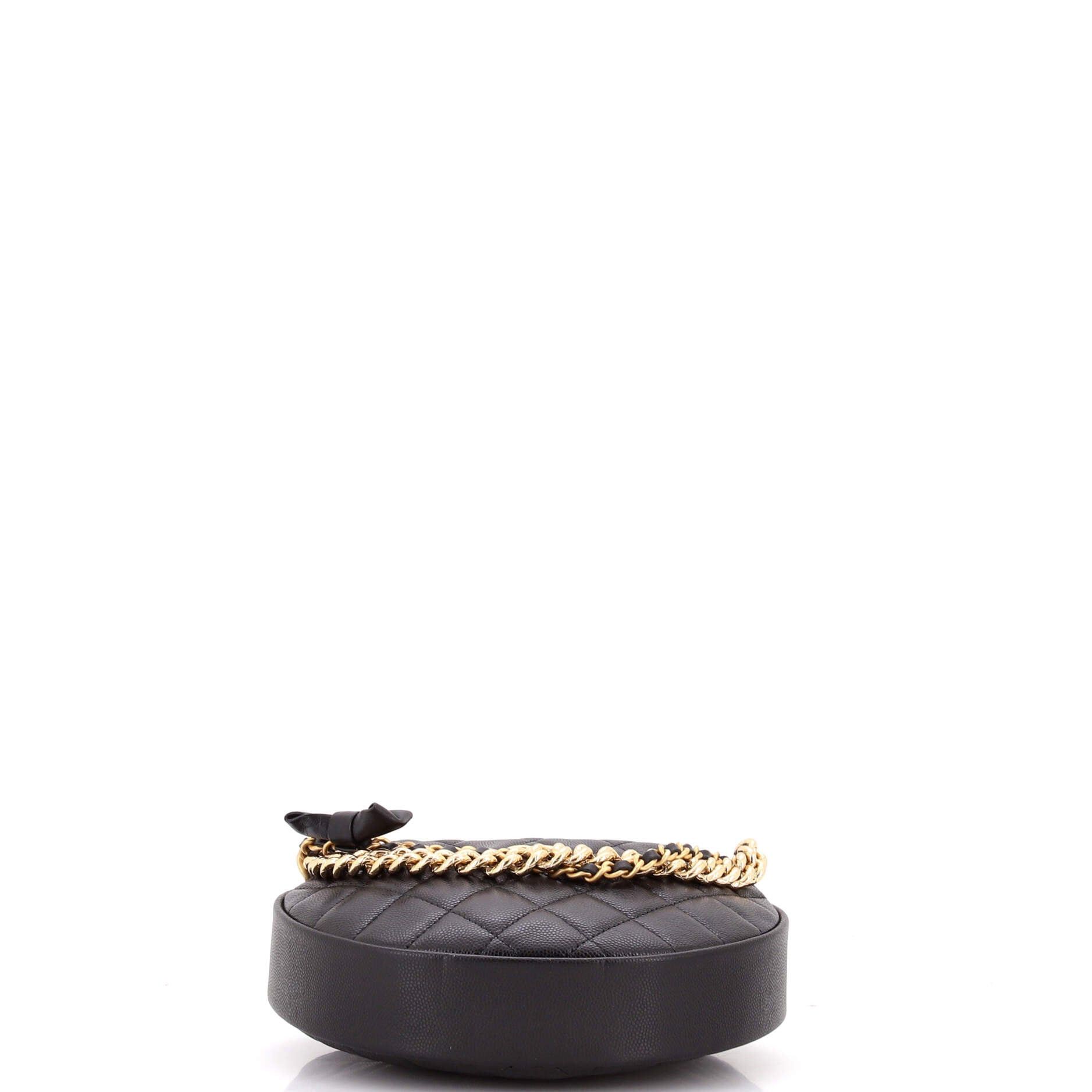Chanel Double Chain Bow Hobo Pouch Size ONE SIZE - 4 Thumbnail