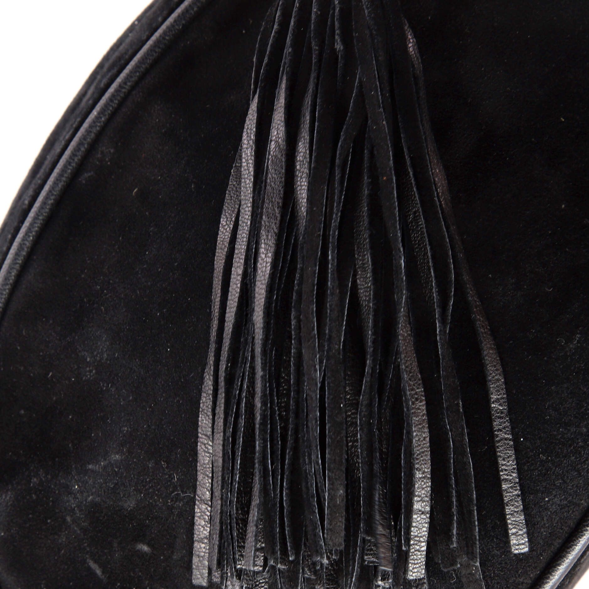 Chanel Vintage Oval CC Tassel Crossbody Bag Size ONE SIZE - 8 Thumbnail