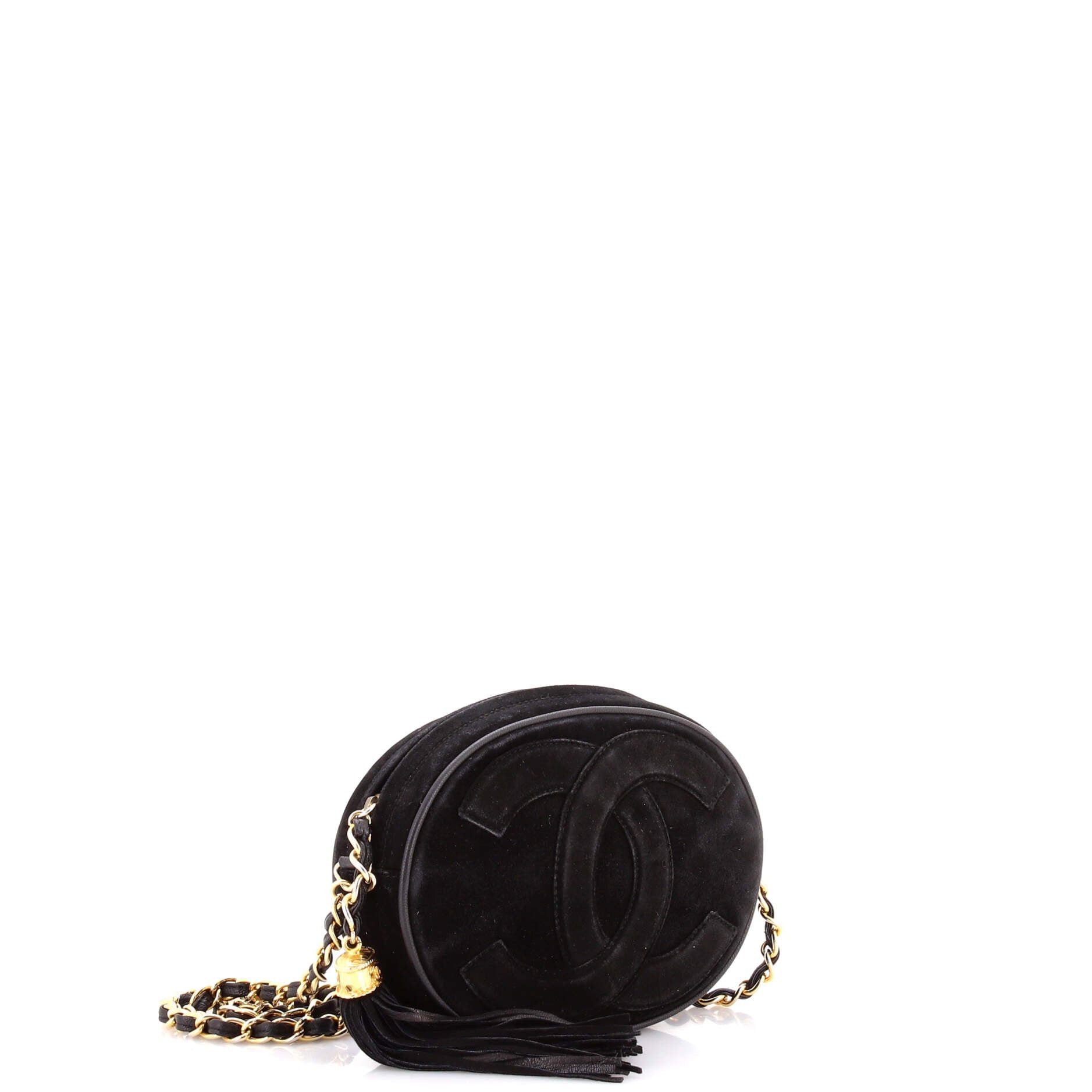 Chanel Vintage Oval CC Tassel Crossbody Bag Size ONE SIZE - 2 Thumbnail
