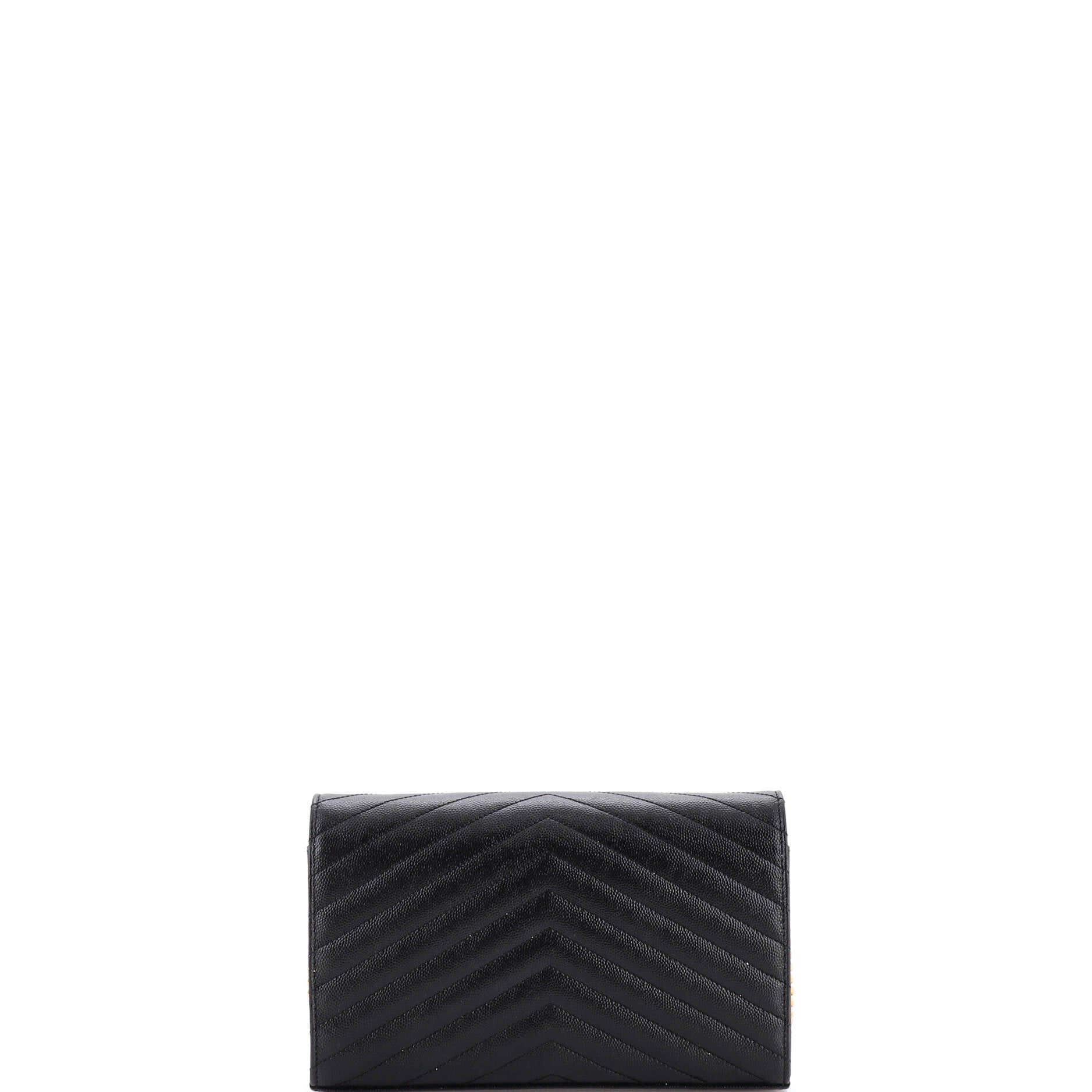 Saint Laurent Paris Classic Monogram Wallet on Chain Size ONE SIZE - 3 Thumbnail