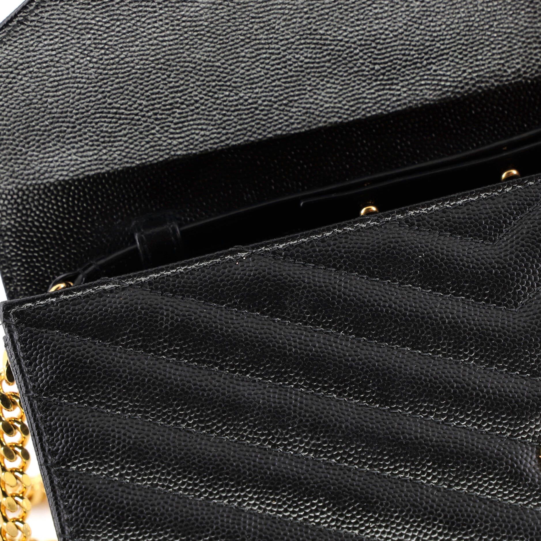 Saint Laurent Paris Classic Monogram Wallet on Chain Size ONE SIZE - 6 Thumbnail