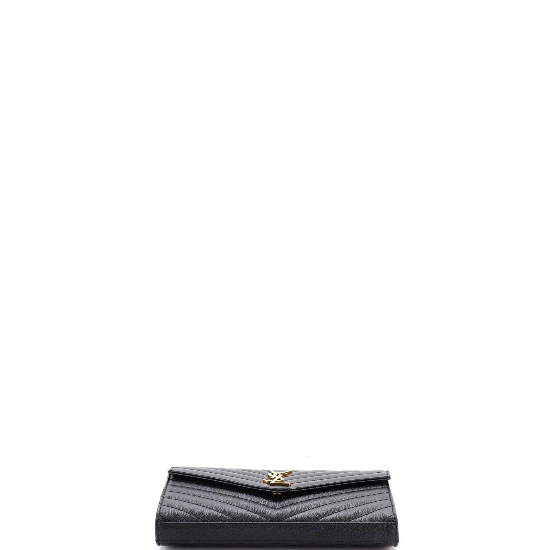 Saint Laurent Paris Classic Monogram Wallet on Chain Size ONE SIZE - 4 Thumbnail