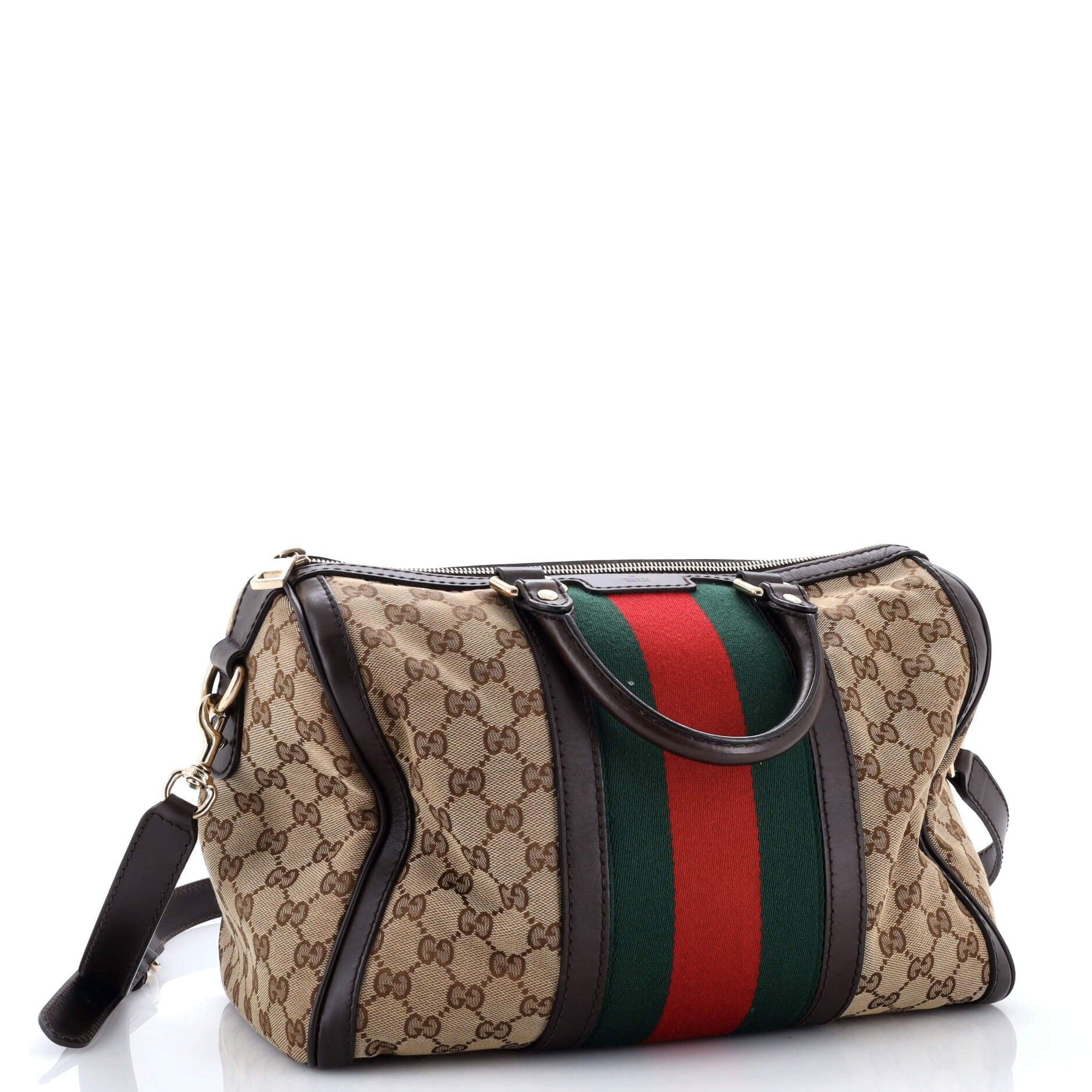 Gucci Vintage Web Boston Bag Size ONE SIZE - 2 Thumbnail