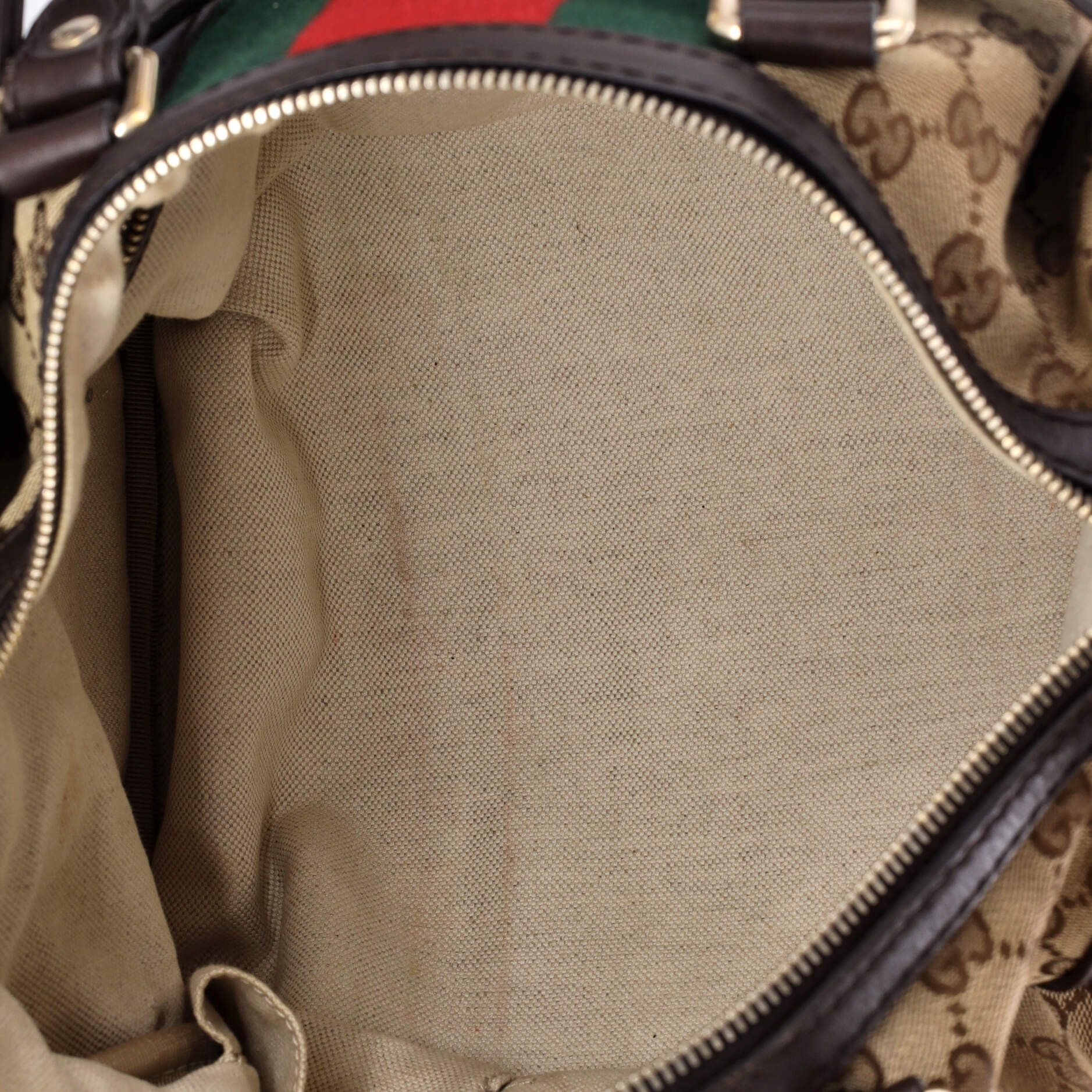 Gucci Vintage Web Boston Bag Size ONE SIZE - 5 Thumbnail