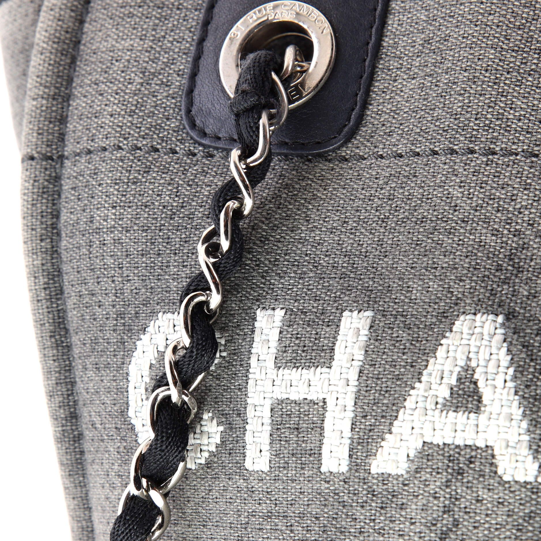 Chanel North South Deauville Tote Size ONE SIZE - 8 Thumbnail
