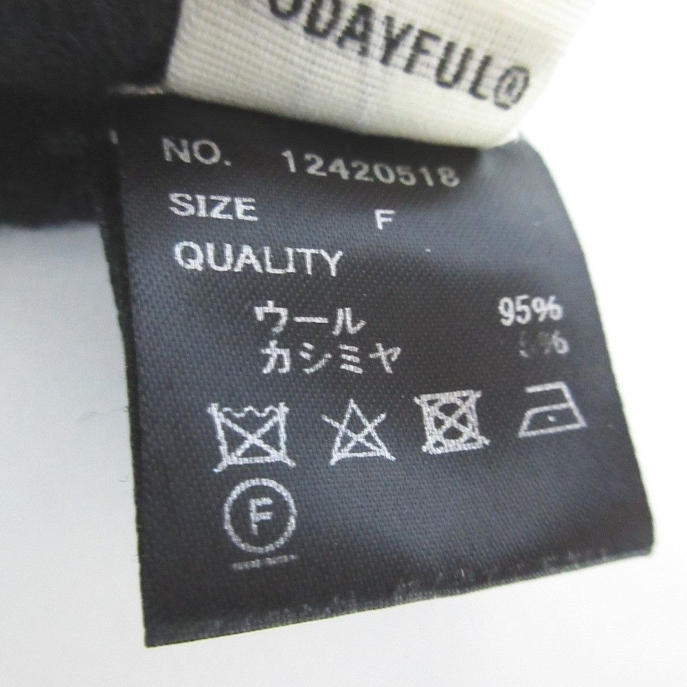 Other Other TODAYFUL Wool Cashmere Turtle Knit Sweater Textile Tops 12420518 DUTY FREE for USA Size ONE SIZE - 5 Thumbnail