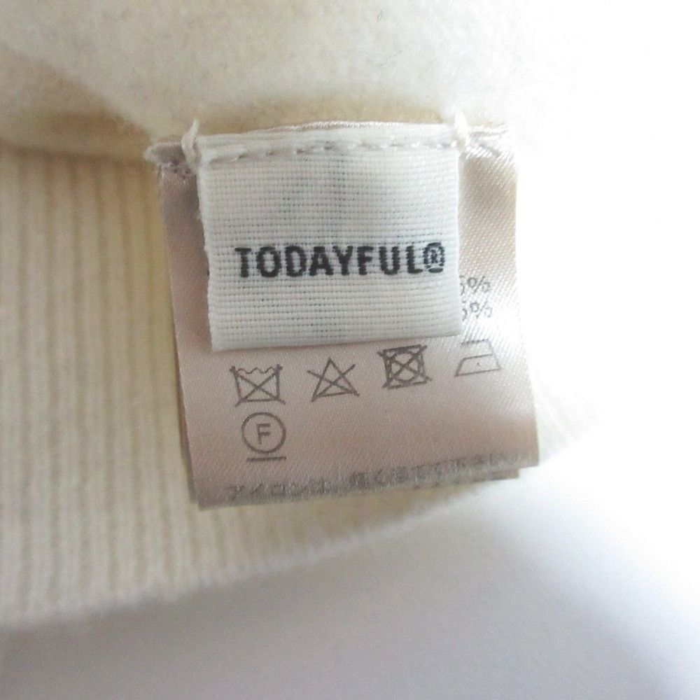 Other Other TODAYFUL Wool Cashmere Turtleneck Knit Textile Tops 12420518 DUTY FREE for USA Size ONE SIZE - 4 Thumbnail