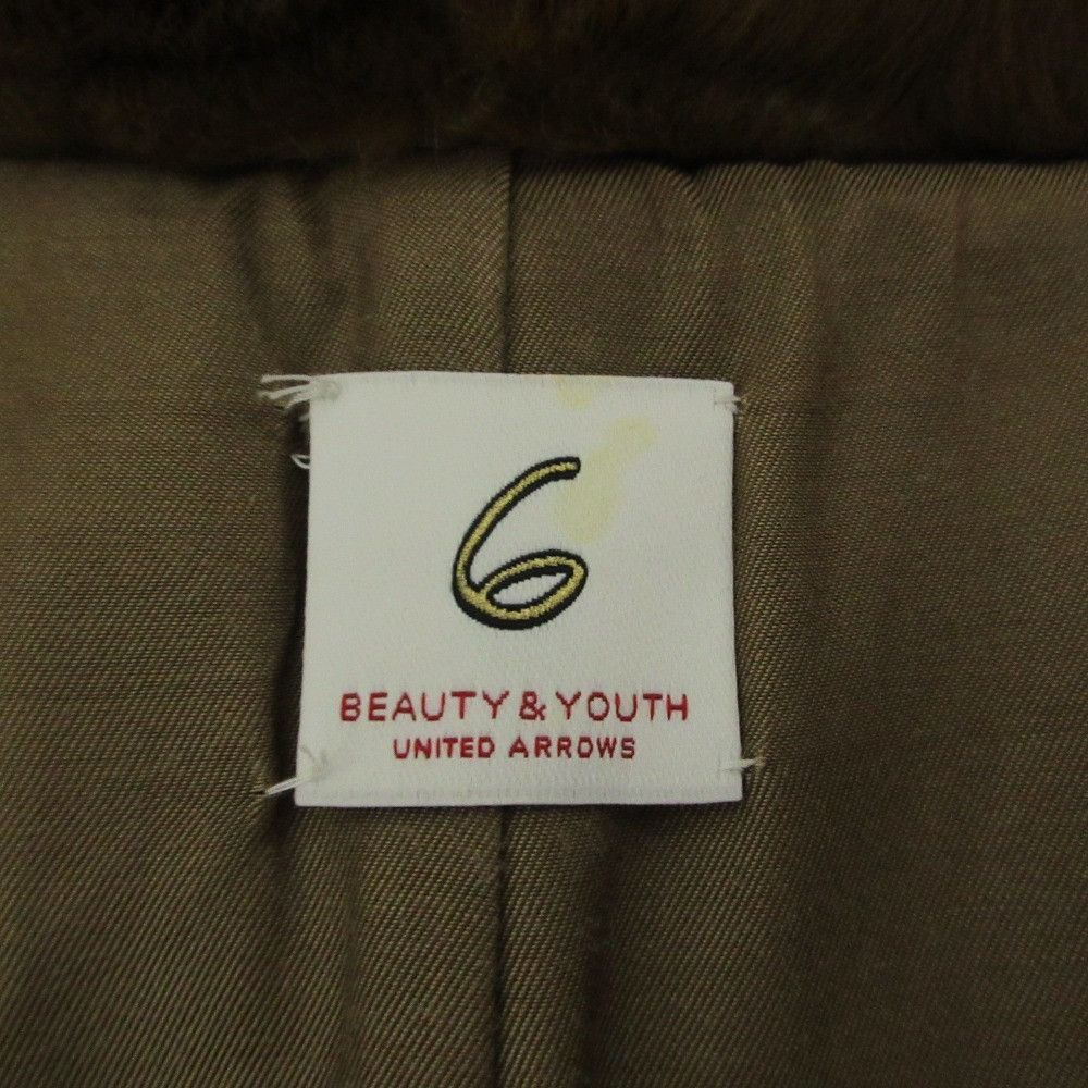 Other Other Beauty&Youth United Arrows FAKE MINK FUR Coat Plastic / Synthetic Outerwear 8625-151-0092 DUTY FREE for USA Size ONE SIZE - 3 Thumbnail