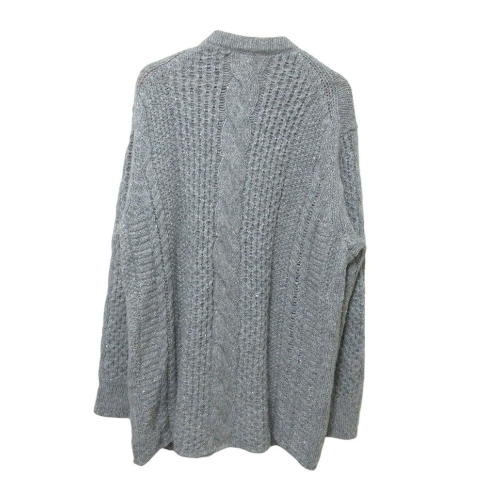 Other Other ebure Sequin Alpaca Knit Long Cardigan Textile Outerwear DUTY FREE for USA Size ONE SIZE - 2 Thumbnail
