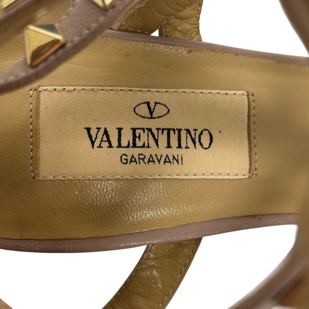 Valentino Valentino Valentino Garavani Rockstud Leather Pumps Leather Shoes DUTY FREE for USA Size ONE SIZE - 9 Thumbnail