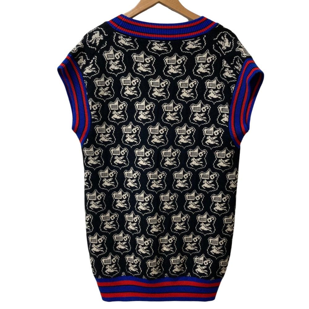 Etro Etro Etro Monogram Wool Knit Vest Textile Tops DUTY FREE for USA Size ONE SIZE - 3 Thumbnail
