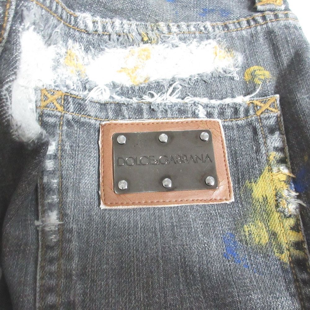 Dolce & Gabbana Dolce & Gabbana Dolce&Gabbana Cotton Jeans Textile Jeans G3039D DUTY FREE for USA Size ONE SIZE - 7 Thumbnail