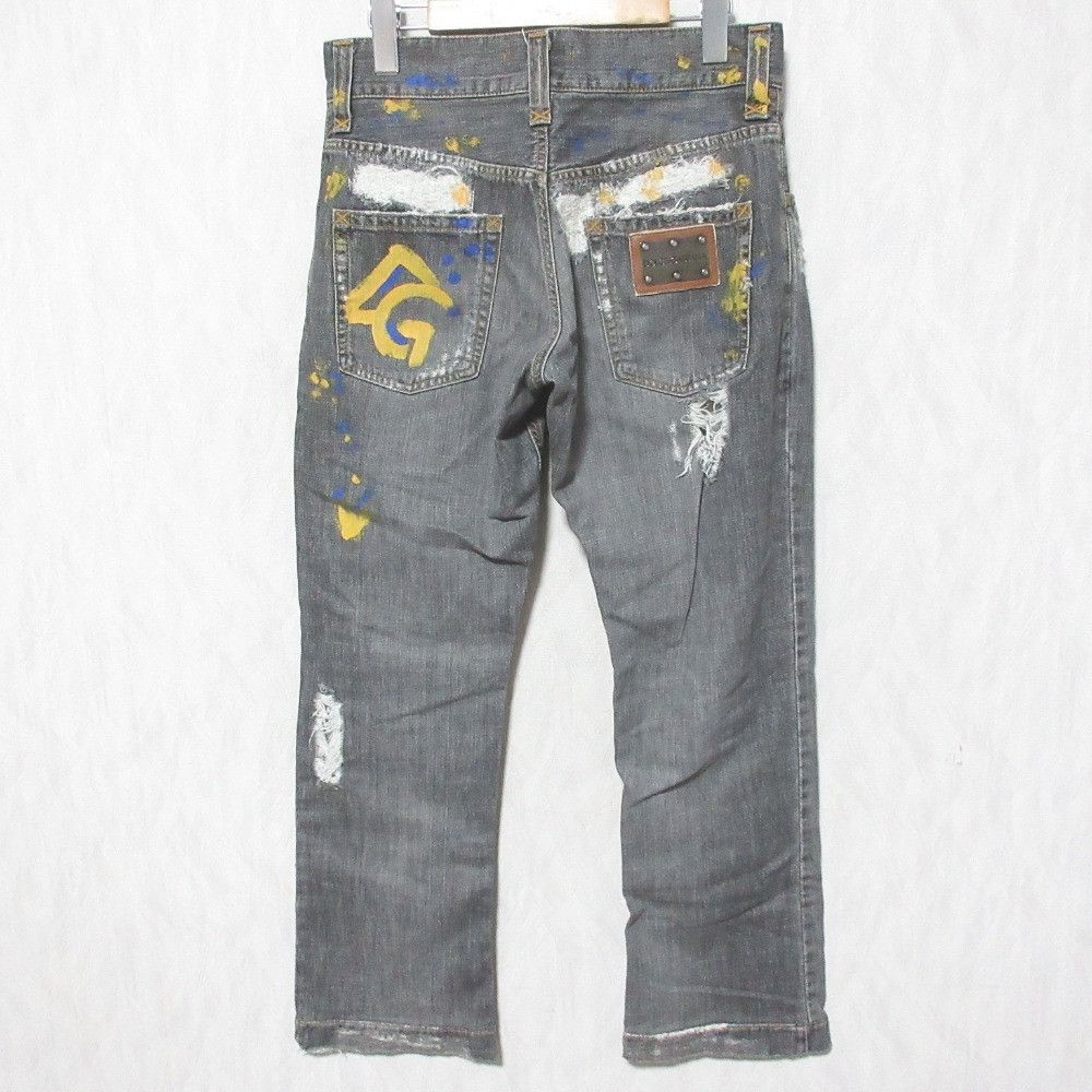 Dolce & Gabbana Dolce & Gabbana Dolce&Gabbana Cotton Jeans Textile Jeans G3039D DUTY FREE for USA Size ONE SIZE - 2 Thumbnail