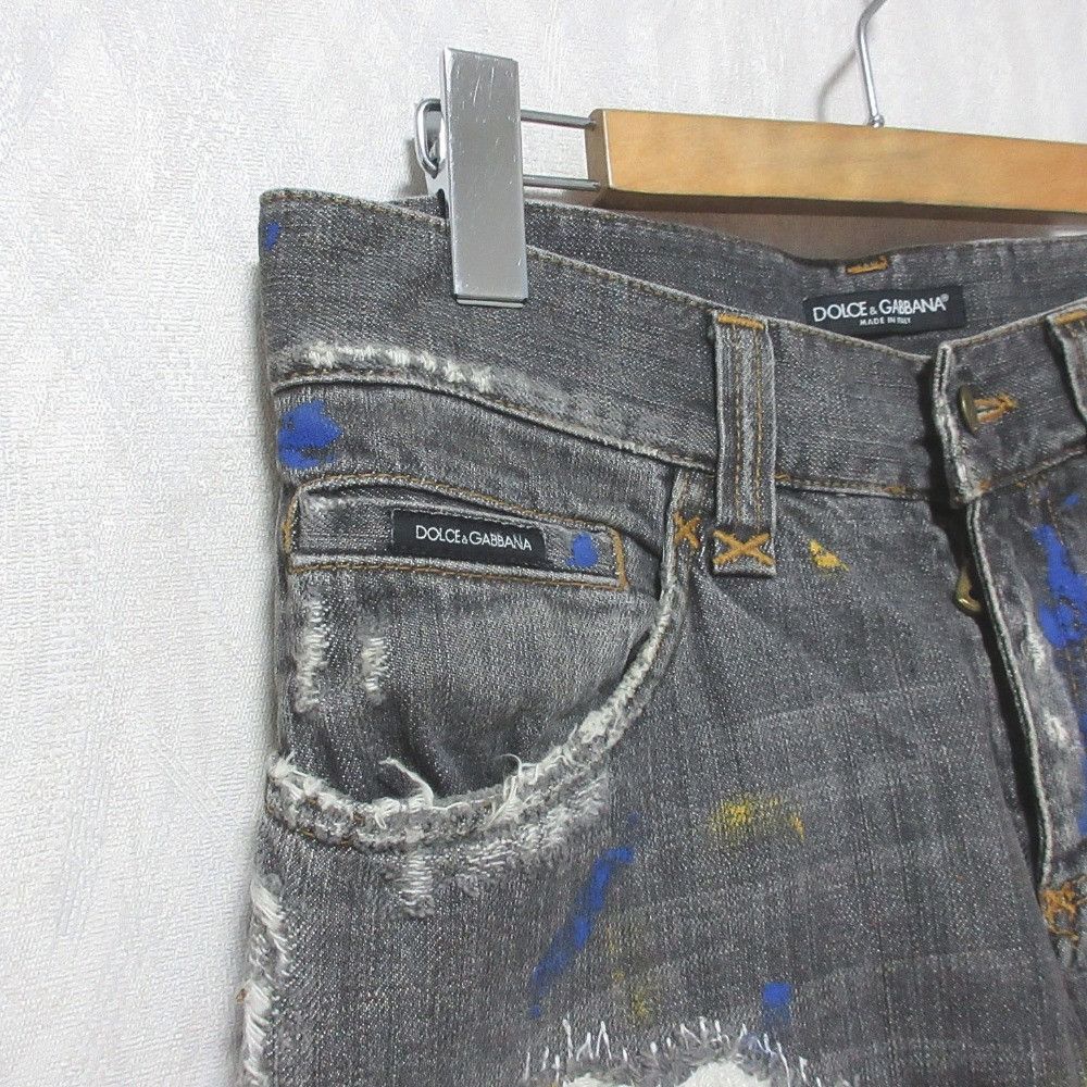 Dolce & Gabbana Dolce & Gabbana Dolce&Gabbana Cotton Jeans Textile Jeans G3039D DUTY FREE for USA Size ONE SIZE - 4 Thumbnail