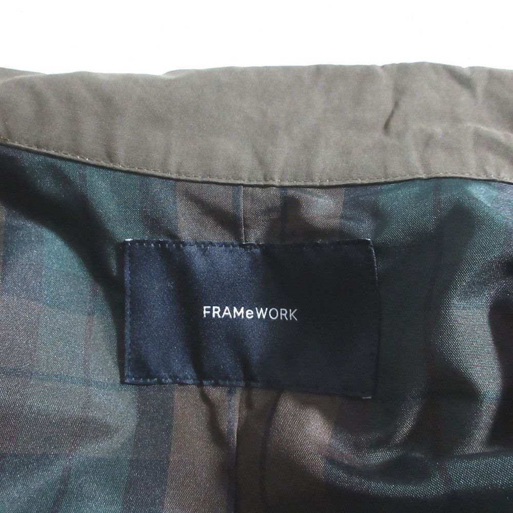 Other Other FRAMeWORK WAXED COTTON Jacket Textile Outerwear DUTY FREE for USA Size ONE SIZE - 6 Thumbnail