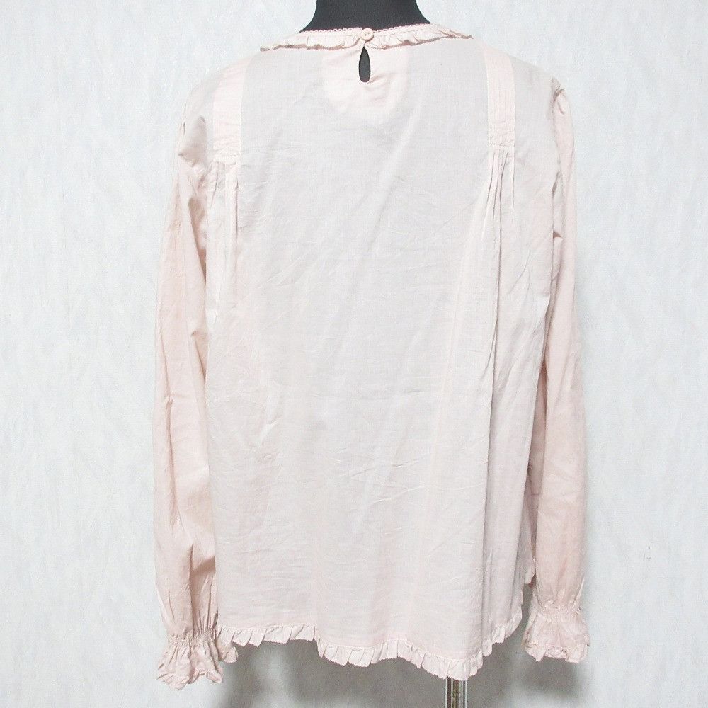 Other Other PINK HOUSE Embroidered Pullover Blouse Textile Tops A2121FB204 DUTY FREE for USA Size ONE SIZE - 2 Thumbnail