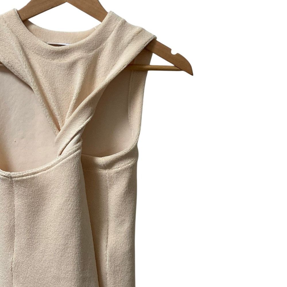 Other Other Courreges Pile Sleeveless Dress Textile Dresses 223JRO235JS00730030 DUTY FREE for USA Size ONE SIZE - 2 Thumbnail