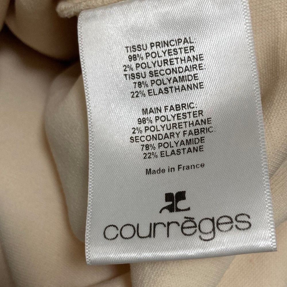 Other Other Courreges Pile Sleeveless Dress Textile Dresses 223JRO235JS00730030 DUTY FREE for USA Size ONE SIZE - 7 Thumbnail