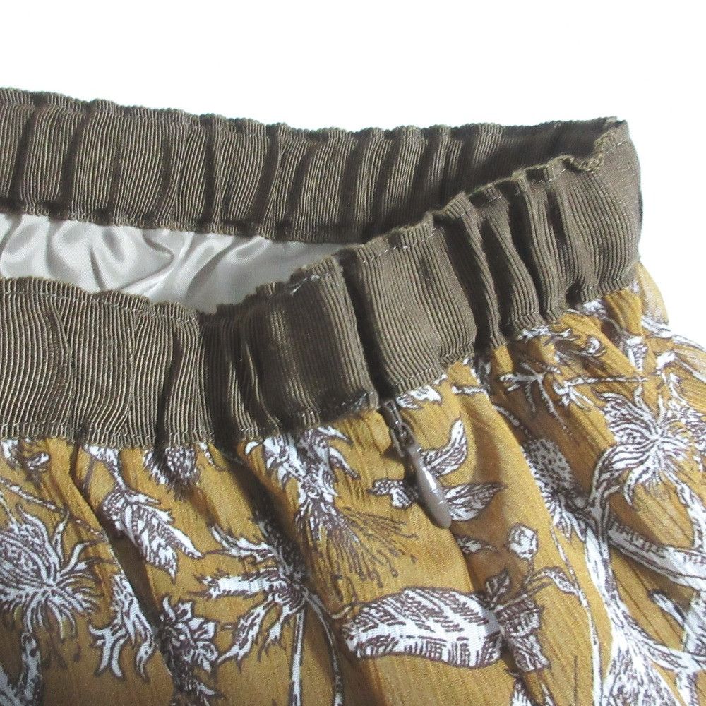 Other Other 23ku Ratti Floral Print Skirt Textile Skirts SKWWNA0101 DUTY FREE for USA Size ONE SIZE - 4 Thumbnail