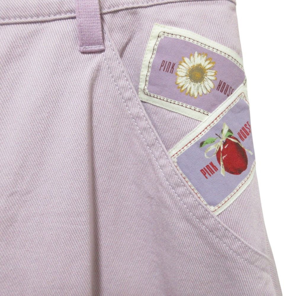 Other Other PINK HOUSE logo patch skirt Textile Skirts A2153FSY012 DUTY FREE for USA Size ONE SIZE - 5 Thumbnail